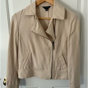 Ann Taylor Linen Jacket Size PS